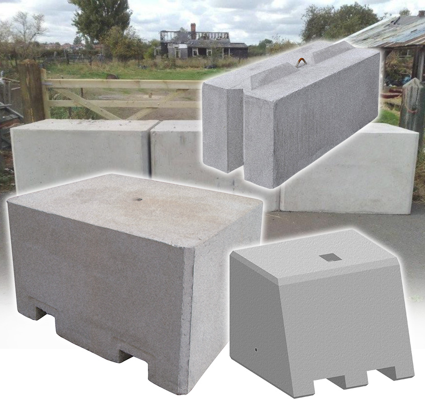 precast concrete barriers
