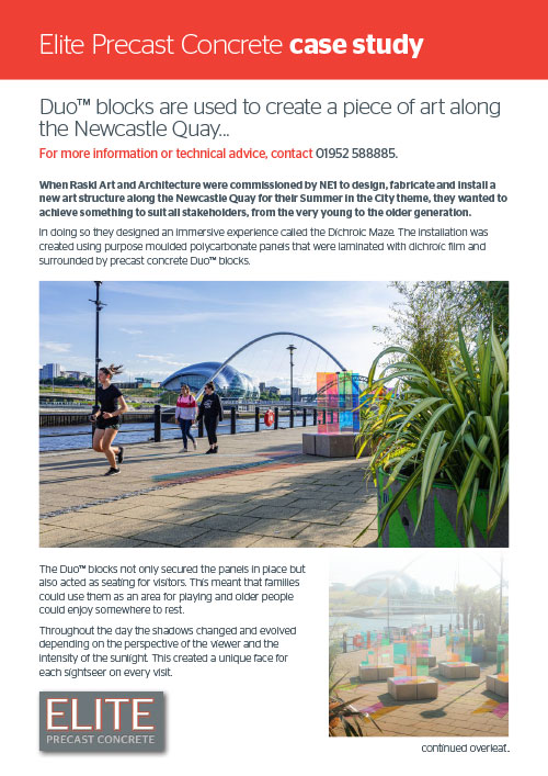 Case Study - Art Installation - Newcastle Quay