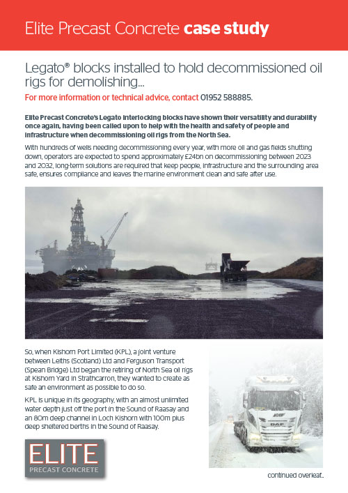 Case Study - Decommissioned oil rigs 